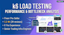 build k6 load tests and find performance bottlenecks in your backend