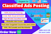 do manually classified ads posting in high ranking USA sites