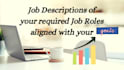 write job description as per your required job role and design job ads