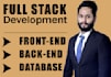 develop ai powered full stack website using react js node js and postgresq