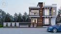 create exterior design in 3ds max and corona renderer
