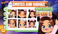 draw chibi twitch emotes, sub badges, vtuber animated emotes