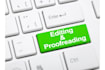 proofread and edit a text