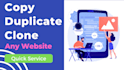 copy any HTML template or website