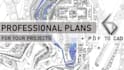 do professional plans in autocad 2d or PDF