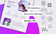 develop catchy PHP websites mysql db attractive web app