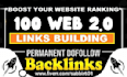 create 3000 web 2 0 high quality backlinks
