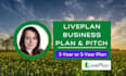 do a liveplan business plan, financial forecast, or pitch