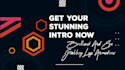 create stunning eye catching animated logo intro videos 4k