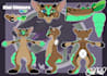 open reference character sheets