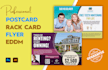design eddm, postcard, rack card, and flyer within 24 hours