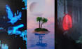 create an abstract 3d loop for music videos