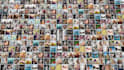 awesome slideshow 3d mosaic collage logo opener reveal intro 100 more photos