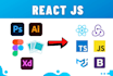 do front end web development in react js