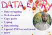 do accurate data entry data mining and data collection