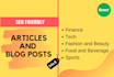 write advanced SEO friendly articles and blog posts contents