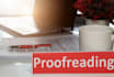 be your professional book editor and proofreader