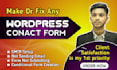 make or fix contact form issue on wordpress, wordpress not sending email