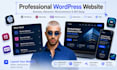 design a professional wordpress website that converts visitors into customers