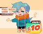 draw full body chibi character icon