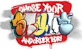 create custom graffiti throw up for your logo, text or tag