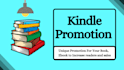 do amazon kindle book promotion and ebook marketing to increase sales