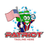 professional and creative patriotic logo with new concept