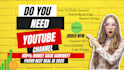 create and setup youtube channel
