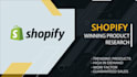 do general shopify product research