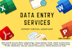 do flawless data entry, copy paste, web research