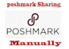 your poshmark share manually for 6 days times 24x3
