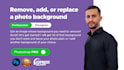 remove, add or replace background photo for products