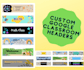 custom google classroom header