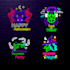 create an amazing neon light logo design