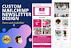 do editable mailchimp newsletter template within 12 hours