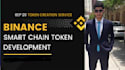 create bsc erc20 bep20  trc20 token on  binance smartchain and smart contract