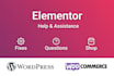 help with elementor in wordpress