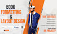 do book formatting and layout design for amazon ingramspark
