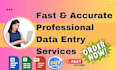 do quick data entry for your business growth