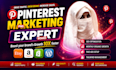 optimize seo boards and pins, as a pinterest marketing manager