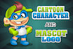 create mascot or cartoon character logo design