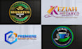 make outstanding notary, accounting, consultancy, business logo
