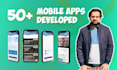 create any react native mobile application