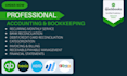 do accounting and bookkeeping in quickbooks online, zoho