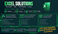 create excel formulas, macros and pivot tables