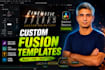 custom davinci resolve templates and fusion macros