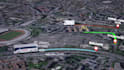 create travel map route animation video