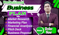 do business plan with marketing and financial plan