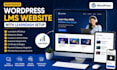 build responsive wordpress lms website with learndash setup