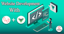 create website using php, laravel, mysql vuejs, nuxtjs